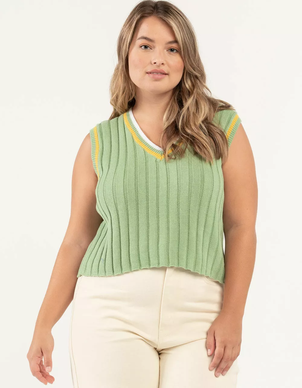RSQ Preppy Womens Sweater Vest - Image 5