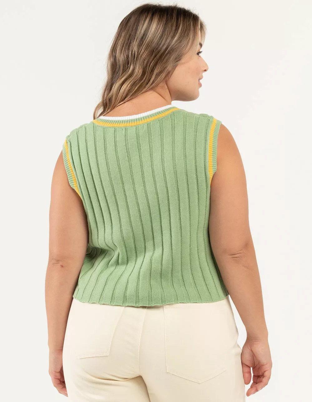 RSQ Preppy Womens Sweater Vest - Image 7