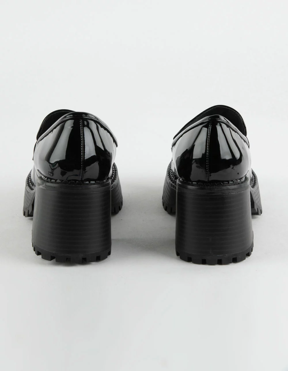 MIA Dalilah Womens Patent Loafer Shoes - Image 4