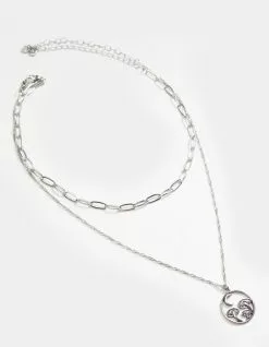 FULL TILT Layered Moon Mushroom Necklace