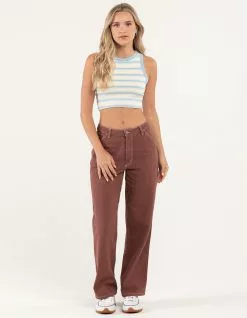 RSQ Womens High Rise Relax Carpenter Pants