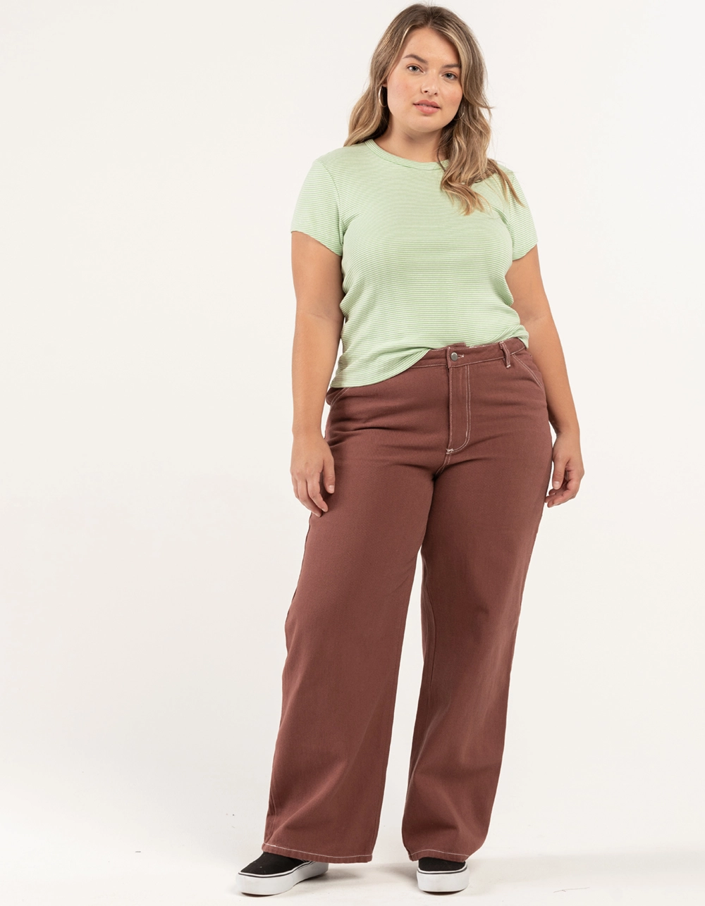 RSQ Womens High Rise Relax Carpenter Pants - Image 5
