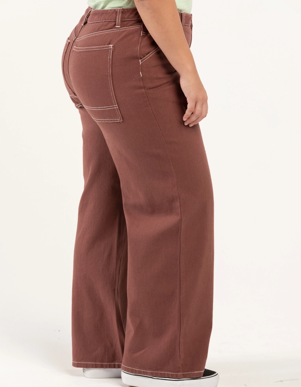 RSQ Womens High Rise Relax Carpenter Pants - Image 7