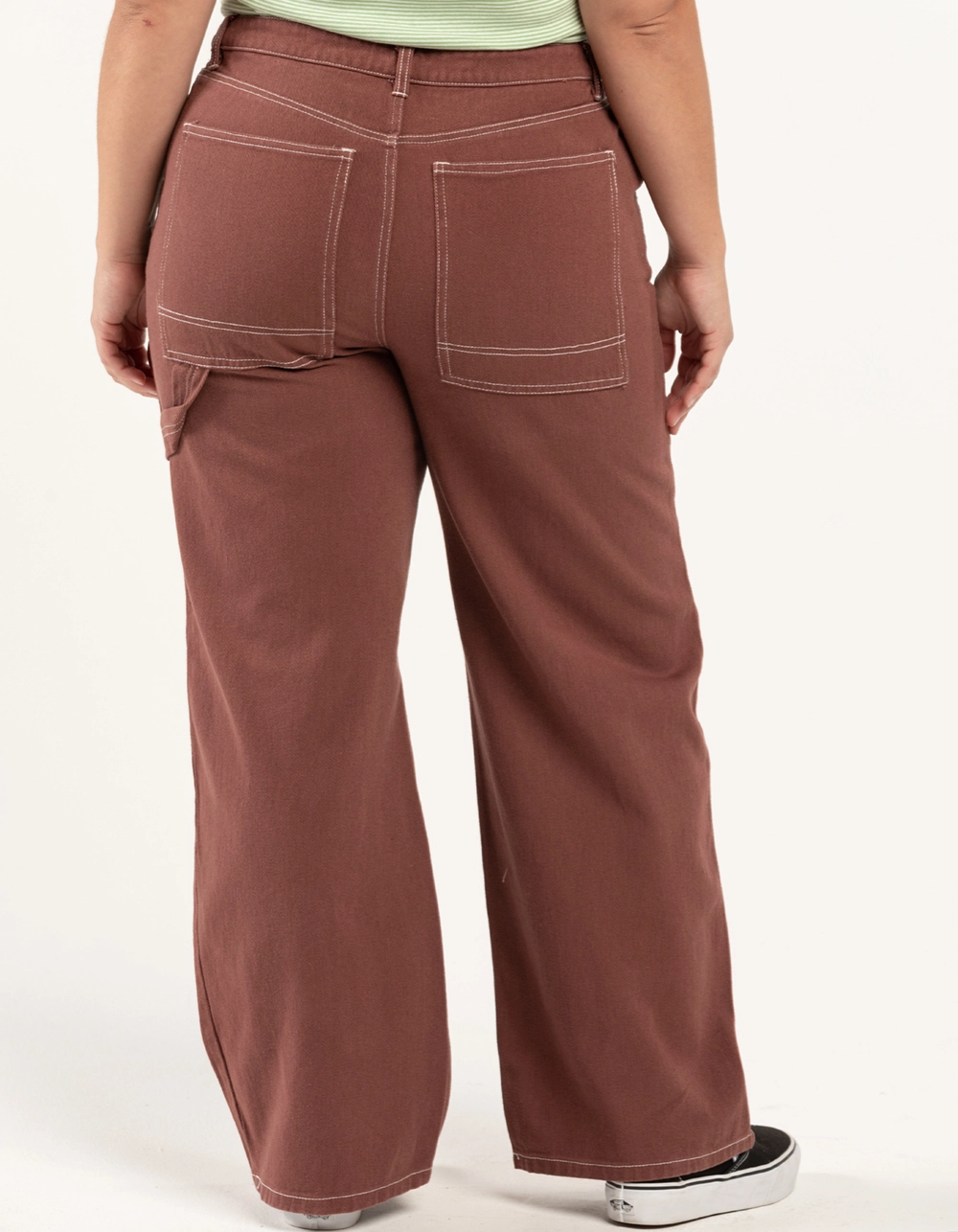 RSQ Womens High Rise Relax Carpenter Pants - Image 8