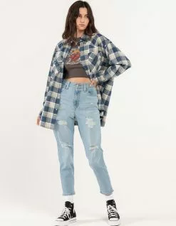 LEVI'S Womens High Waisted Mom Jeans