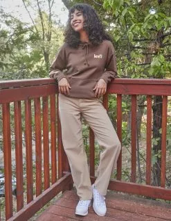 LEVI'S 94 Baggy Womens Cord Pants - Granola