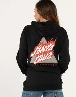 SANTA CRUZ Flame Womens Oversized Hoodie