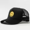 DAVID AND YOUNG Smiley Face Womens Trucker Hat