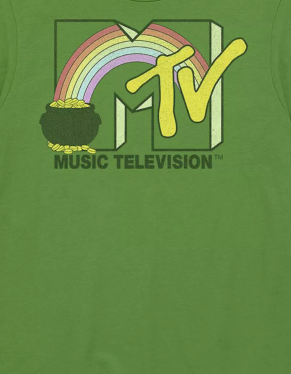 MTV Pot Of TV Unisex Tee - Image 2