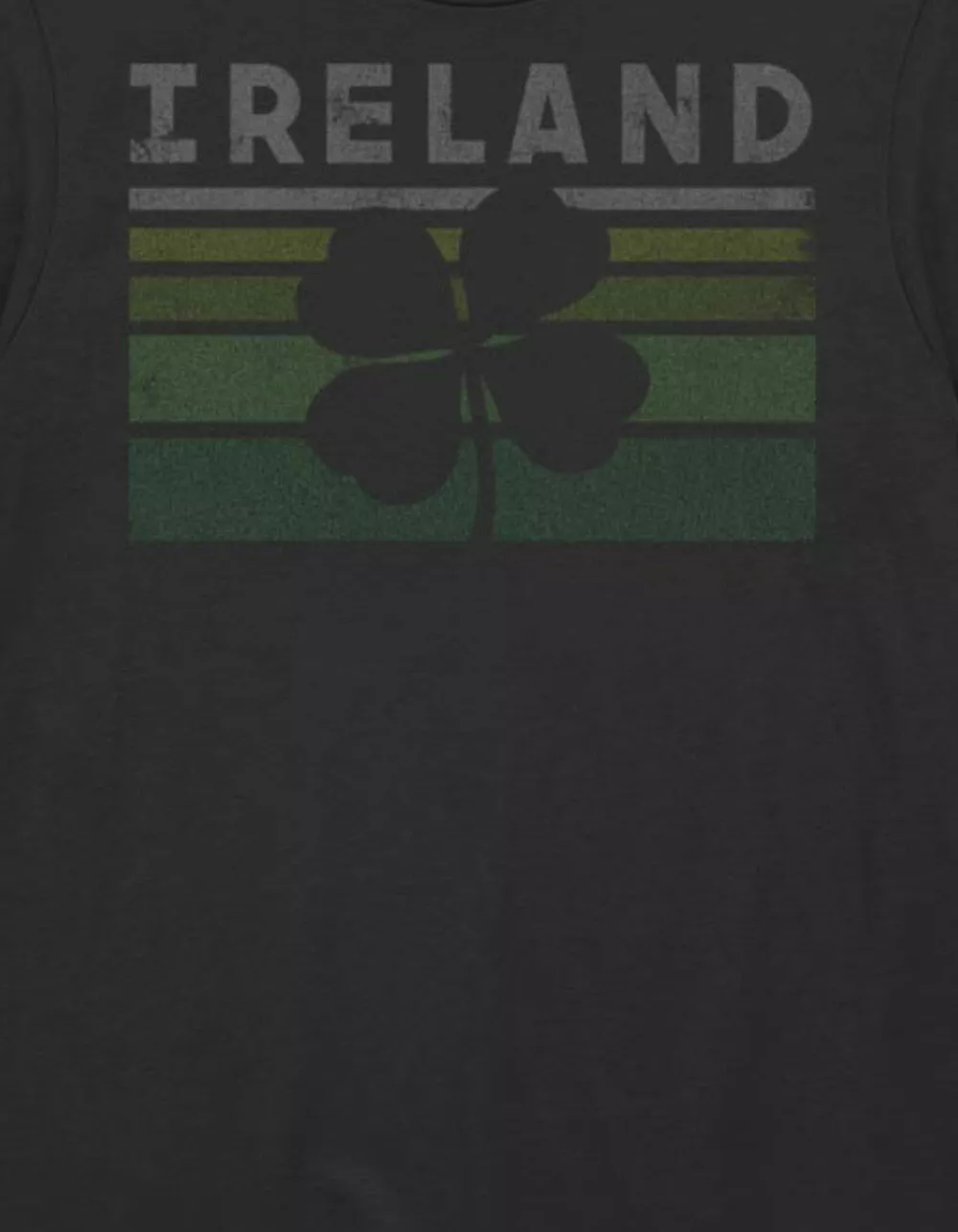 Destination IRELAND Ombre Shamrock Unisex Tee - Image 2