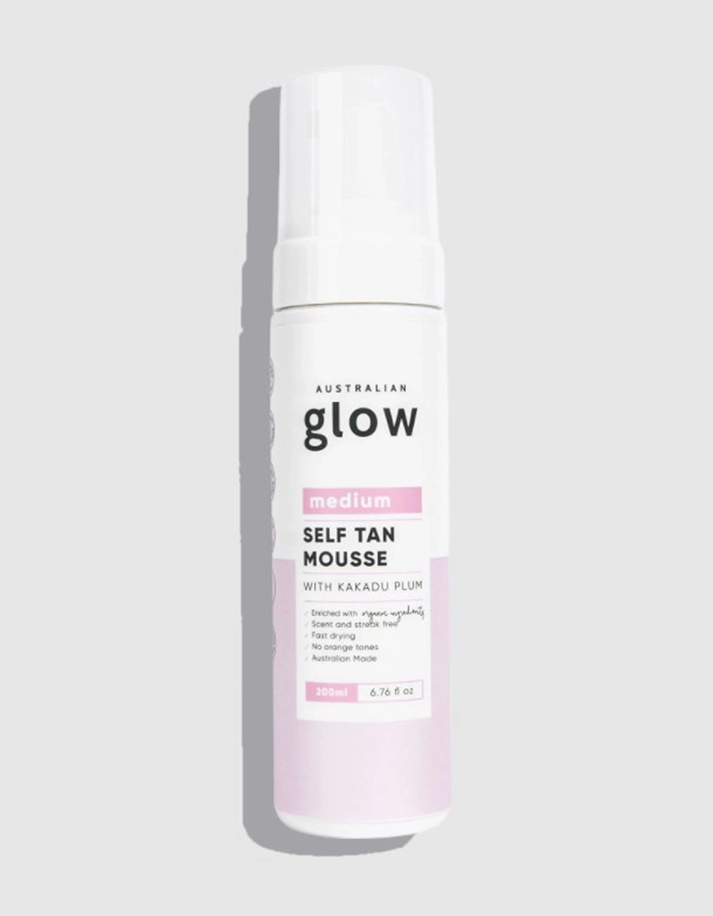 AUSTRALIAN GLOW Medium Self Tanning Mousse