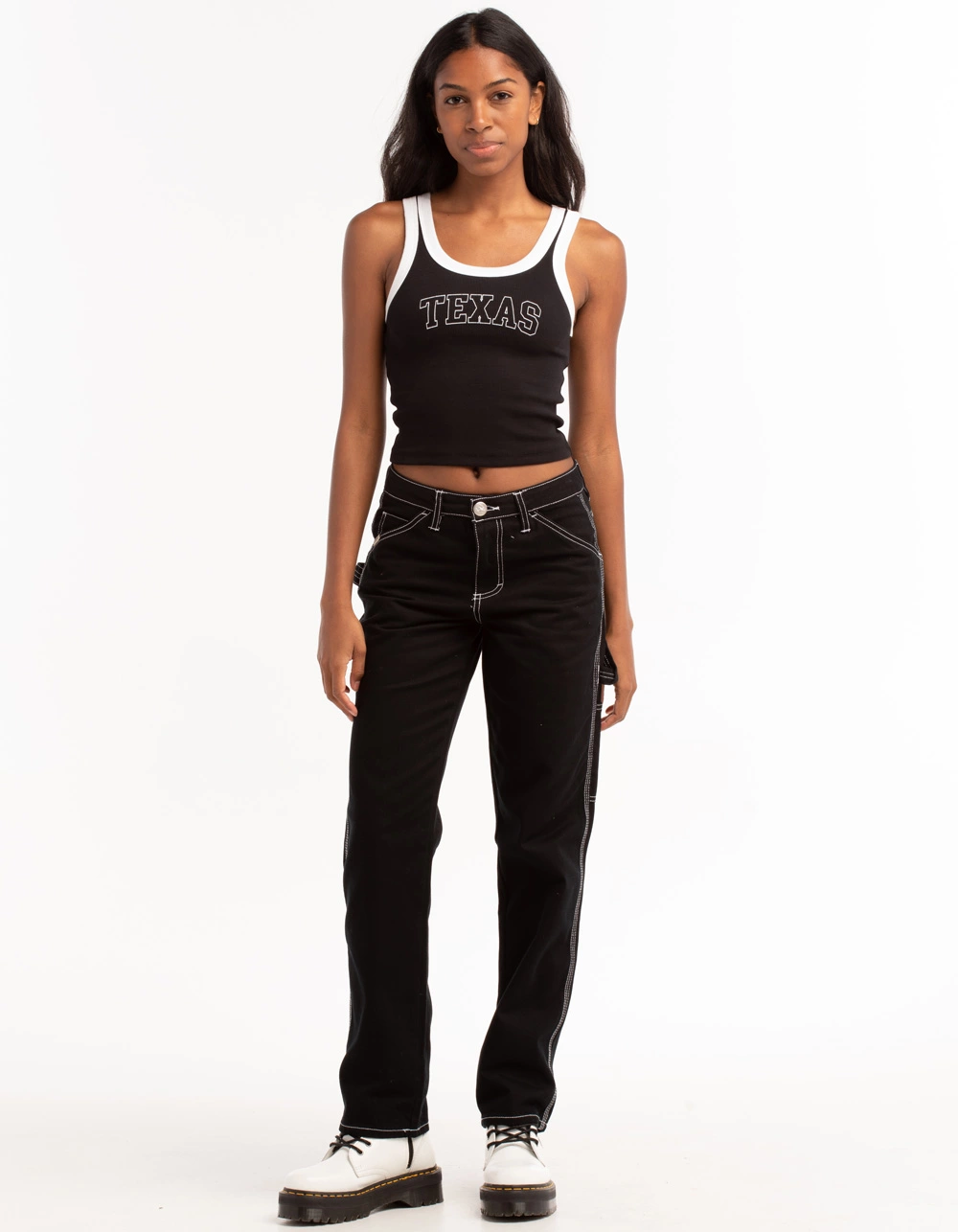 FULL TILT Texas Womens Tank Top - Image 4