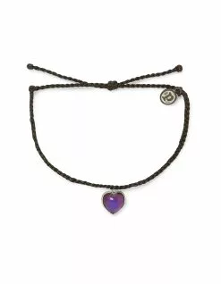 PURA VIDA Heart Mood Charm Bracelet