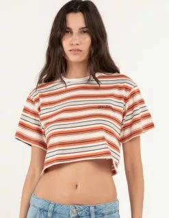 BDG Urban Outfitters Womens Striped Boxy Tee