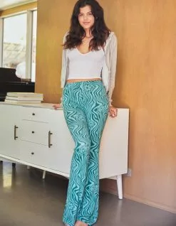 FULL TILT Printed Fit N Flare Pants