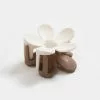 FULL TILT Two Tone Floral Claw Hair Clip