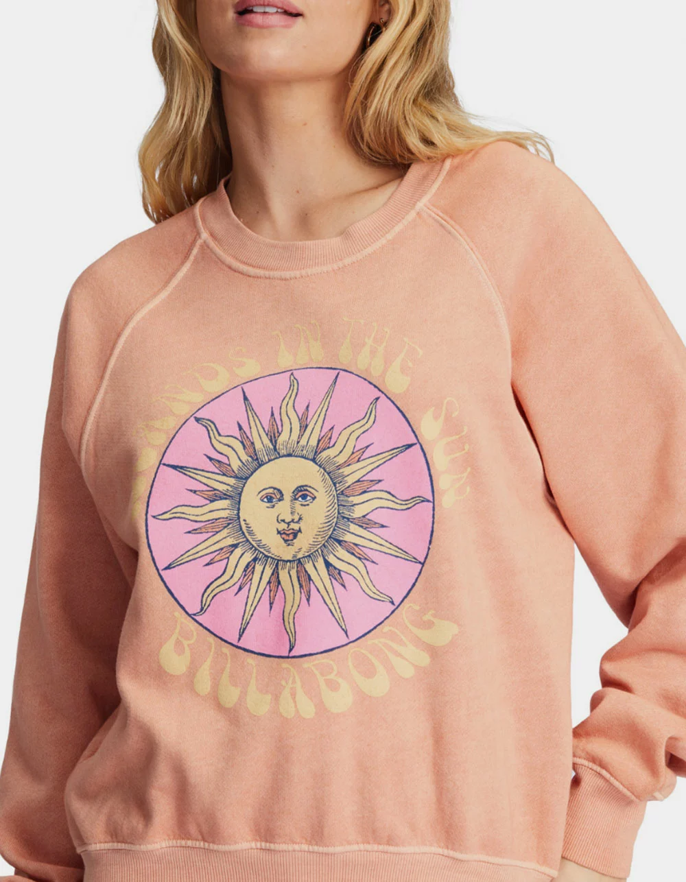 BILLABONG Here We Go Womens Crewneck Sweatshirt - Image 4