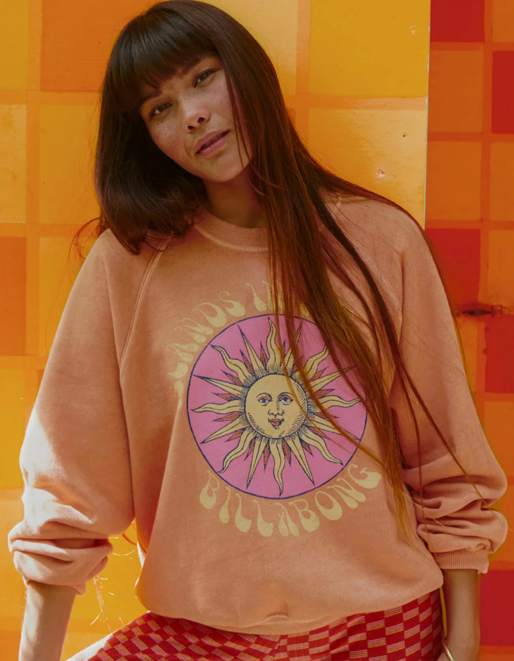 BILLABONG Here We Go Womens Crewneck Sweatshirt - Image 5