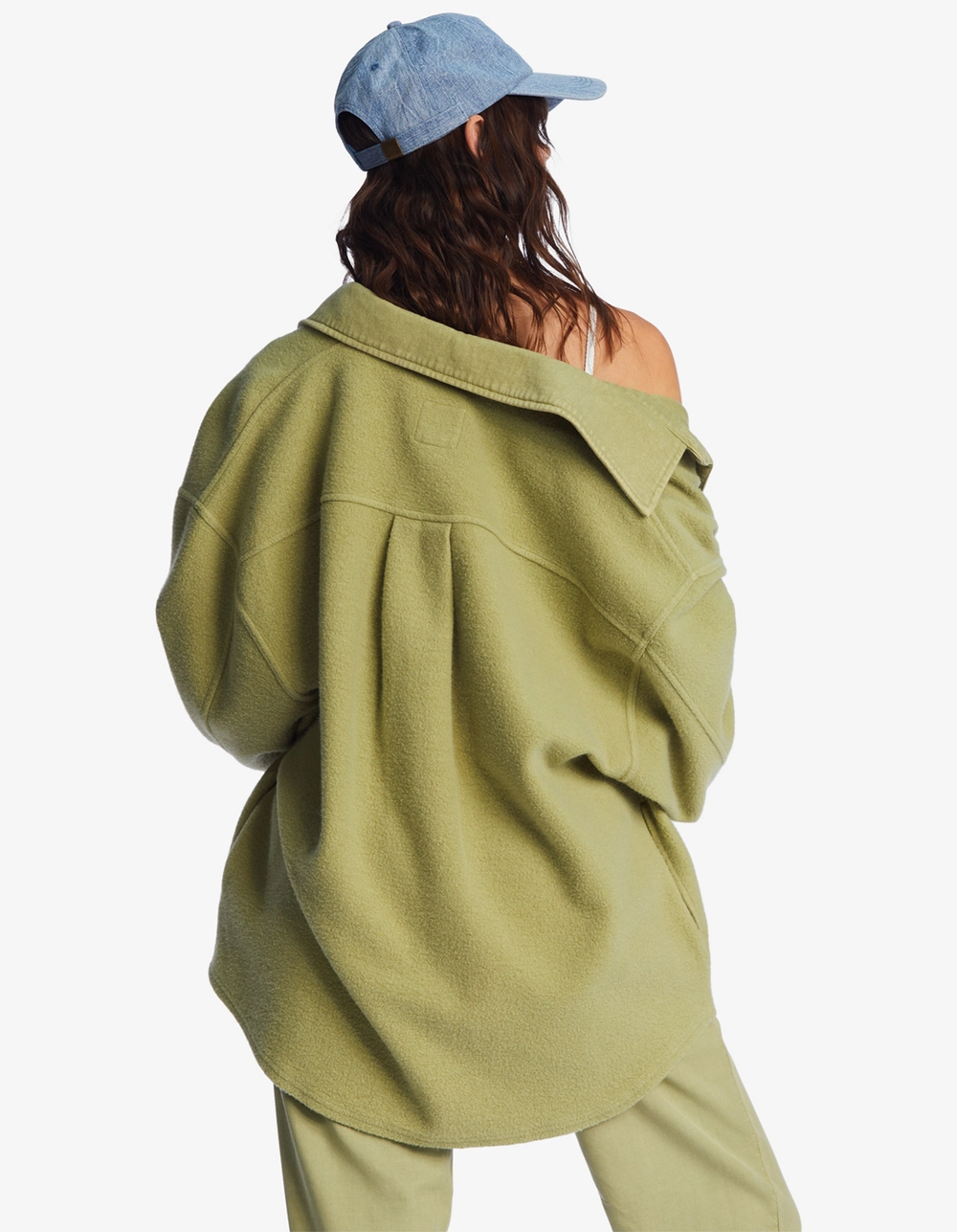 BILLABONG Anytime Shacket Oversized Button-Through Womens Jacket - Image 3