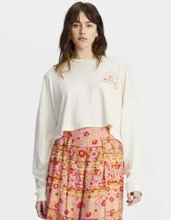 BILLABONG Beach Womens Oversized Crop Top