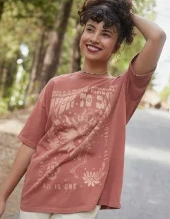 BILLABONG Dusk Womens Oversized Tee