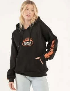 BRIXTON Parsons Flame Womens Hoodie