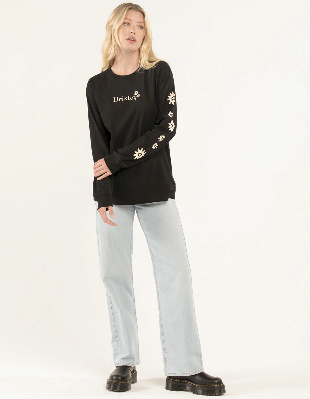 BRIXTON Gretel Womens Oversized Tee - Image 4