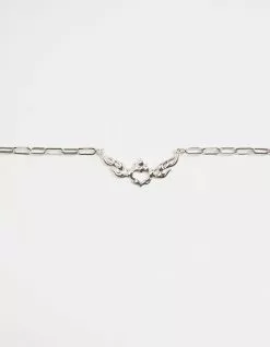 FULL TILT Flaming Heart Choker