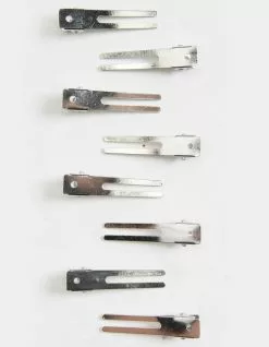 FULL TILT 8 Pack Metal Hair Clips