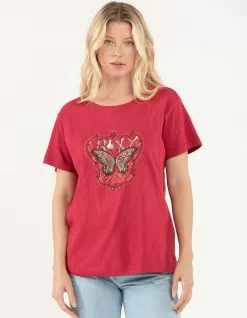 ROXY Fly To Paradise Womens Oversized Tee