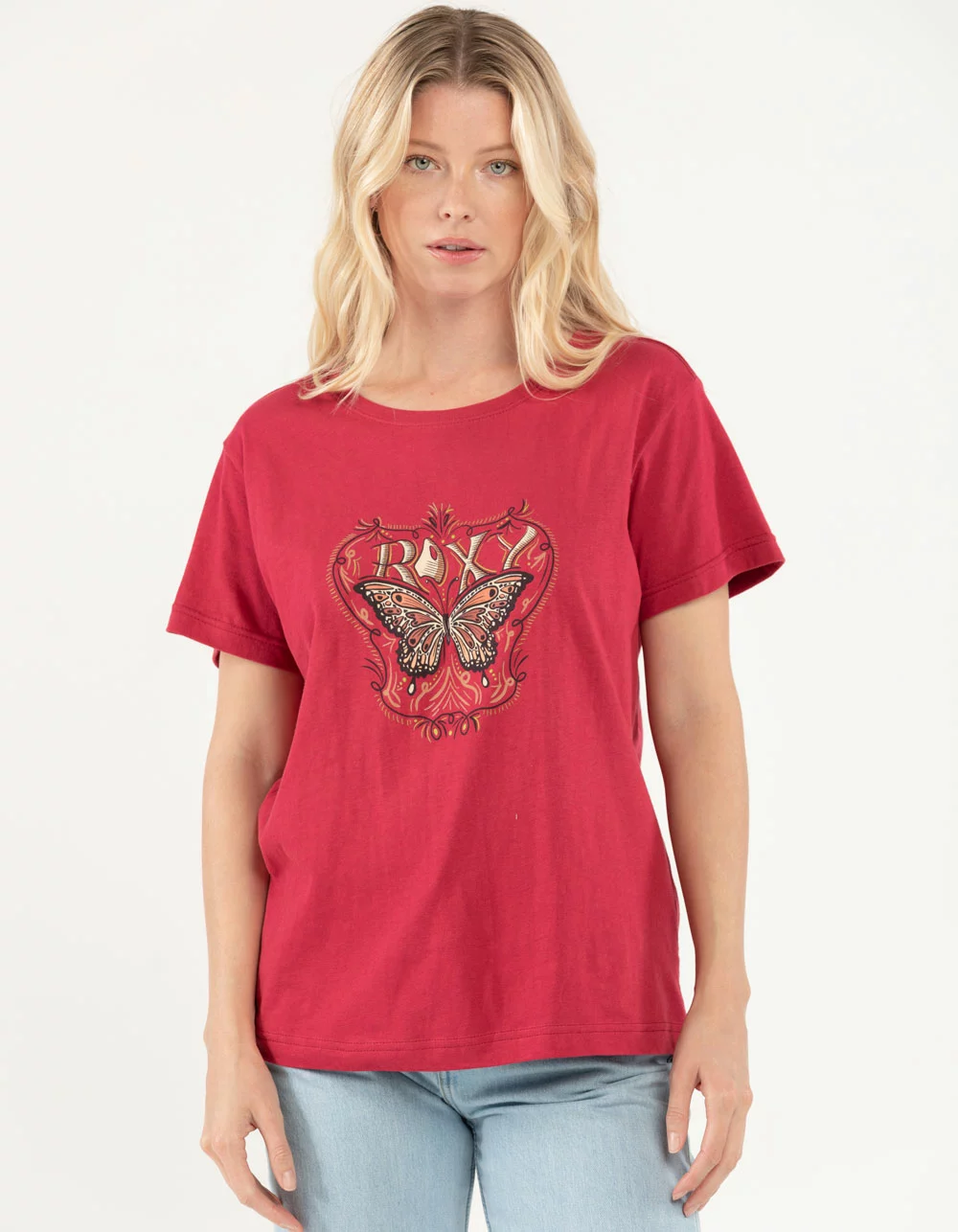 ROXY Fly To Paradise Womens Oversized Tee