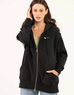 NIKE Sportswear Phoenix Fleece Womens Oversized Zip-Up Hoodie