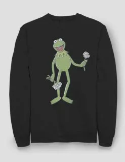 Disney THE MUPPETS Big Kermit Unisex Crewneck Sweatshirt