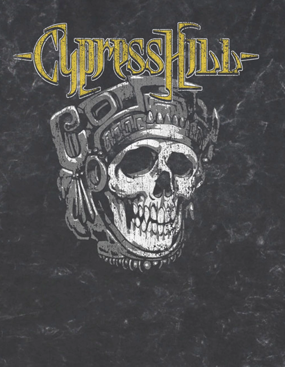 CYPRESS HILL Aztec Skull Unisex Tee - Image 2