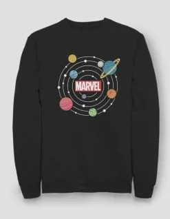 MARVEL Solar System Unisex Crewneck Sweatshirt