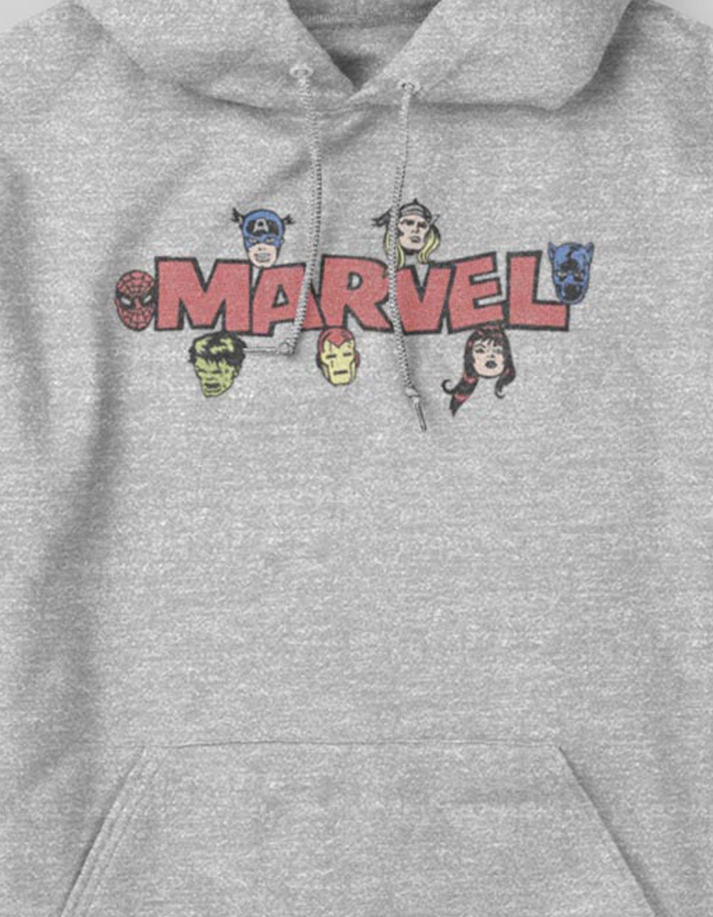 MARVEL Vintage Logo Unisex Hoodie - Image 2
