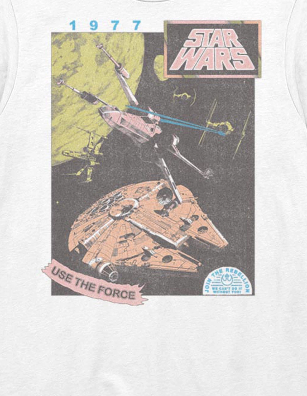 STAR WARS Vintage Dogfight Unisex Tee - Image 2