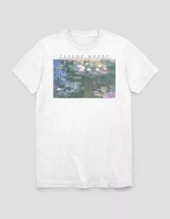 Art/Design CLAUDE MONET Water Lilies Unisex Tee