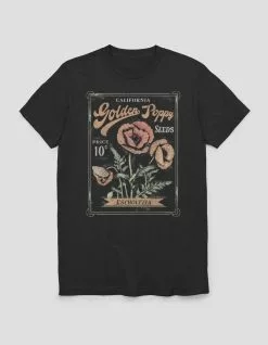 Art/Design CALIFORNIA Poppy Seeds Unisex Tee