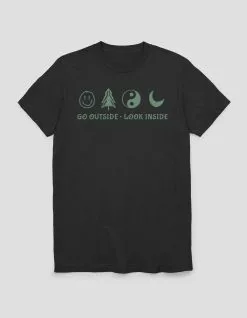 Art/Design NATURE Outside Inside Care Unisex Tee