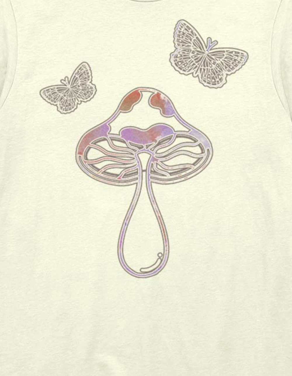Art/Design NATURE Painted Mushroom Unisex Tee - Image 2