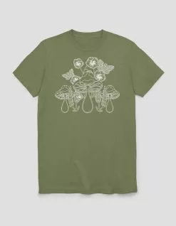 Art/Design NATURE Mushroom Banquet Unisex Tee