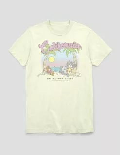 TOM AND JERRY California Golden Coast Unisex Tee