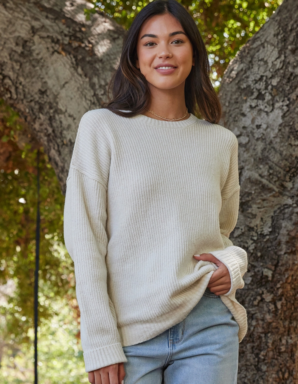 FULL TILT Womens Pullover Sweater