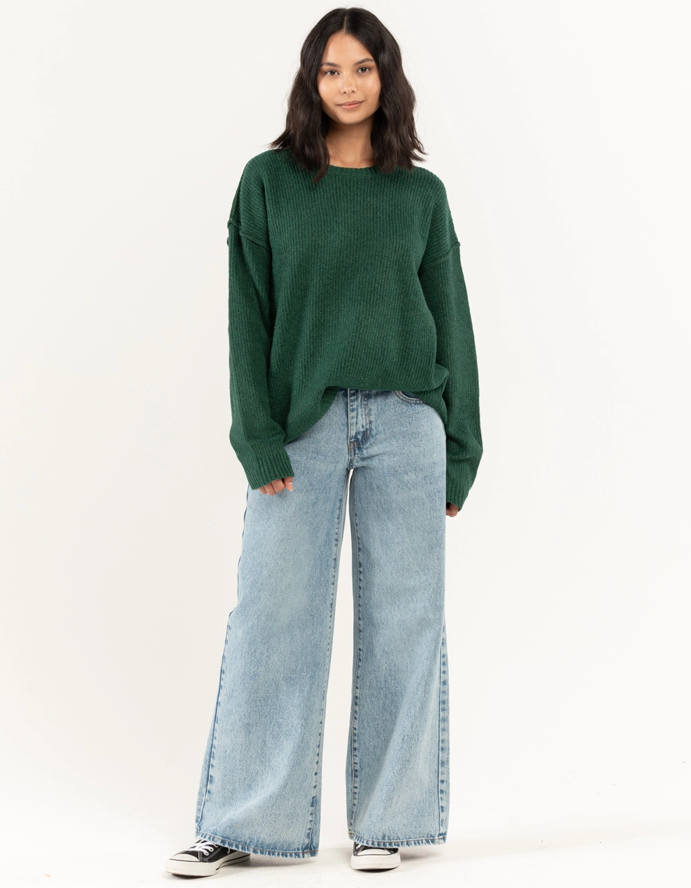 FULL TILT Womens Pullover Sweater - Image 4