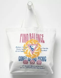 CONEY ISLAND PICNIC Find Balance Tote Bag