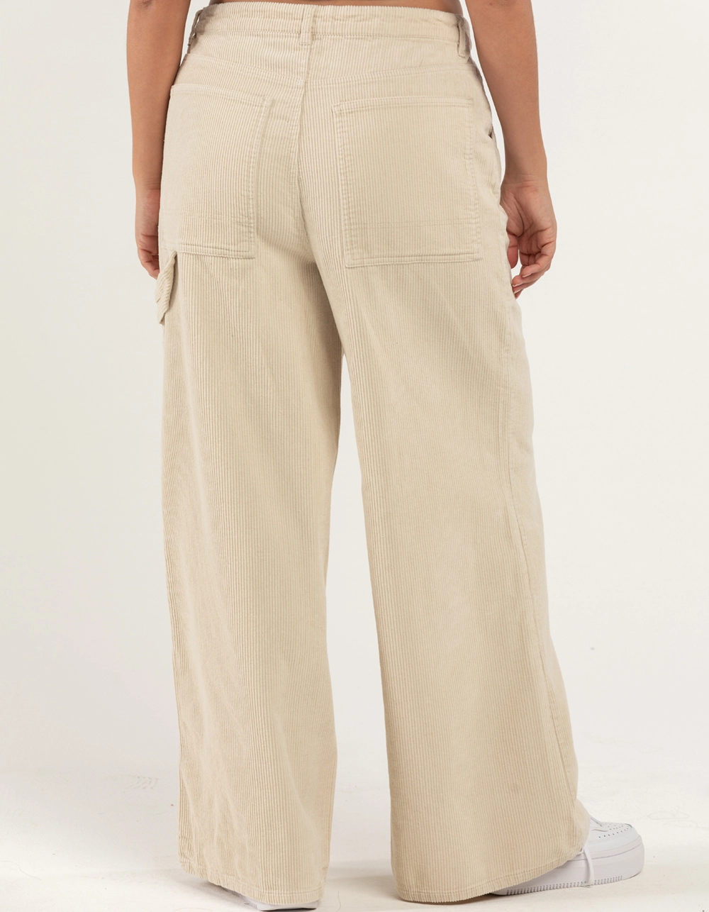 RSQ Wide Leg Womens Corduroy Carpenter Pants - Image 9