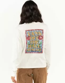 VANS Stained Rose Womens Crop Tee