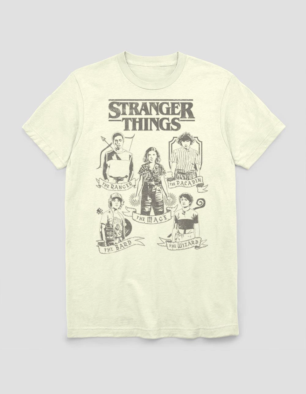 STRANGER THINGS DnD Classes Unisex Tee
