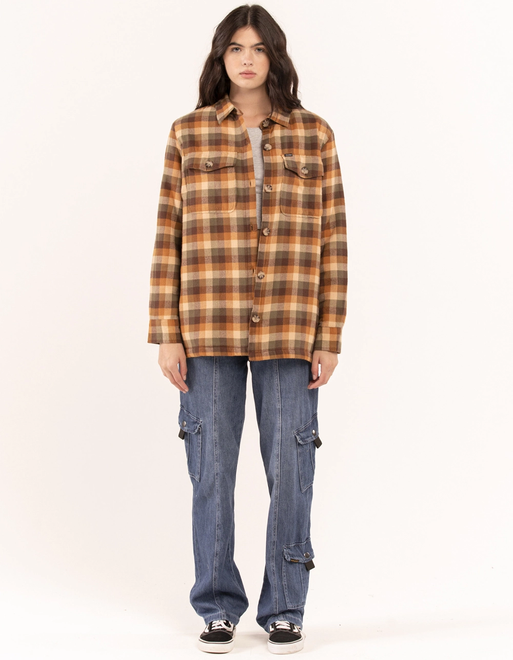 VOLCOM Womens Polar Boobear Shacket - Image 6